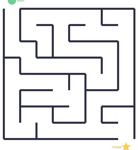 Small maze 4 printable