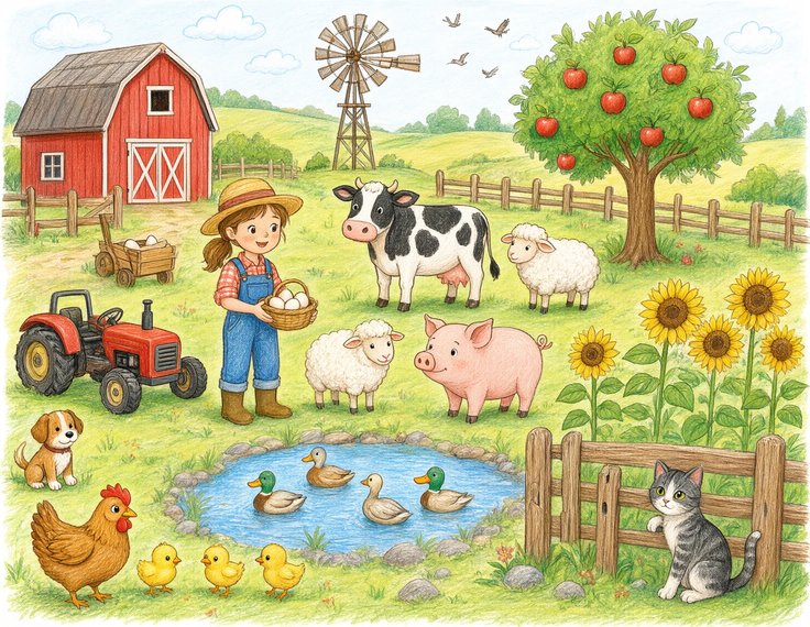 Farm Day printable