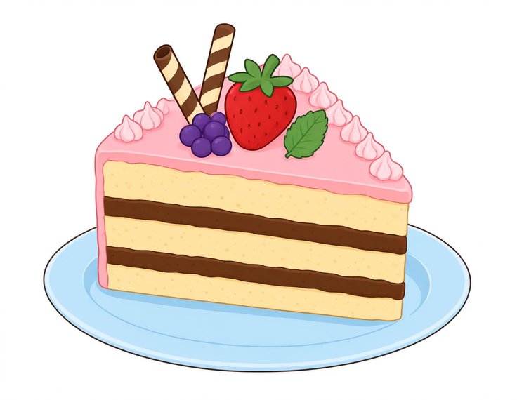 Strawberry Cake printable